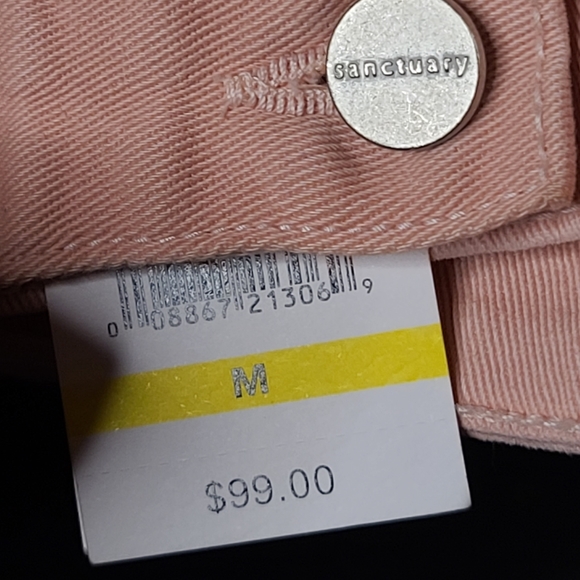 NWT - PINK DENIM JACKET BY SANCTUARY - Picture 7 of 16